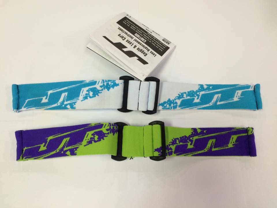 JT Woven Goggle Strap - Green Limited Edition - MR Paintball Gear Canada